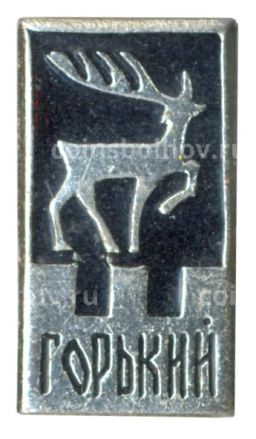 Значок Горький