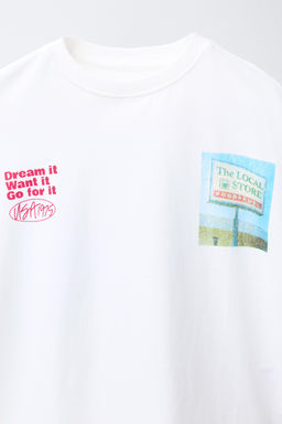 PETROL STATION PRINTED SWEATSHIRT - Zara фото 3