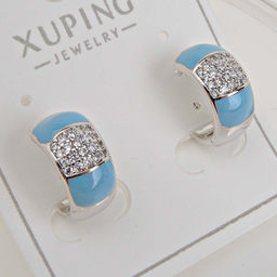 XUPING Серьги с замком кольцо арт. 18 1359 (id 281723)