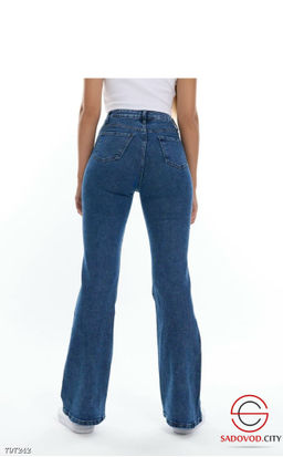 Джинсы женские Клёш стрейч - Bruno фото 2