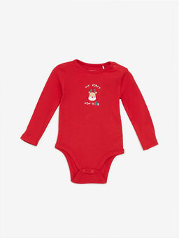 Bask?l? Erkek Bebek ??t??tl? Body 2li - Waikiki фото 2