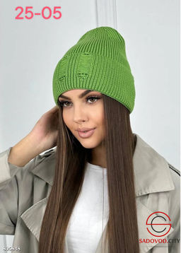 шапка женская с рваным эффектом - Bruno фото 16