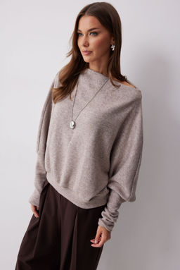Джемпер LYUSHe 4209 кофе  фото 2
