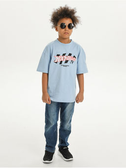 Футболка Машинка голубой мальчик - София фото 3