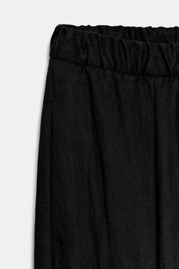 PANTAL?N BARREL ZW COLLECTION / Negro - Zara фото 7