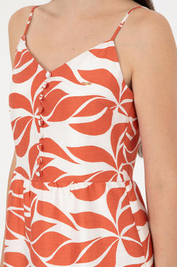 Женское пудровое платье из тканого материала Неожиданная скидка в корзине - U.s. polo assn фото 6