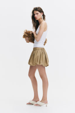 Pantal?n corto de algod?n con bajo globo - H&m фото 5