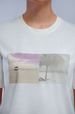 Арт. 31109 Футболка женская 44-52 (5 шт) Цвет:молочный - Калинка фото 13