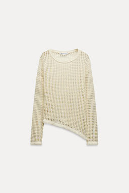 MESH KNIT SWEATER - Zara фото 4