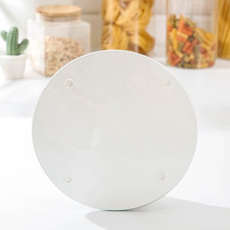 Доска разделочная стеклянная Доляна Жеода, d=20 см  фото 3