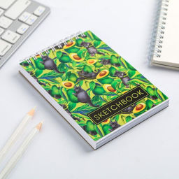 Скетчбук Sketchbook avocado А6, 80 л, 100 г/м - Artfox фото 2