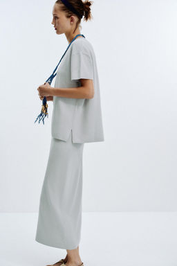 OVERSIZE PLAIN KNIT TOP - Zara фото 3