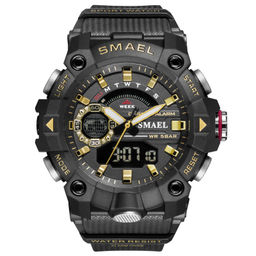 Часы наручные Smael электронные SM8040black-gold
