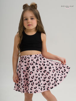 Костюм Мальвина КТ черный-нежный леопард - Sovalina фото 10