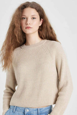 Coool Regular Fit Bisiklet Yaka Basic Duz Triko Kazak - Defacto фото 2