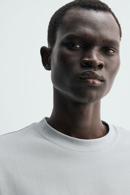 CAMISETA RELAXED FIT INTERLOCK /04 / Azul cielo - Zara фото 5