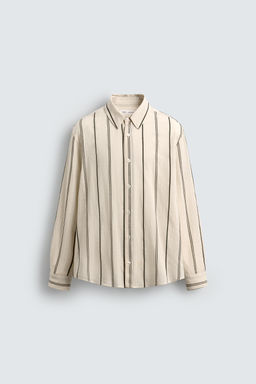 STRIPED JACQUARD SHIRT - Zara фото 7