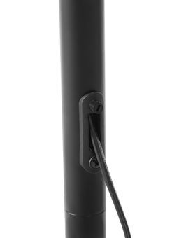 Торшер напольный "Атлант" Е27 40Вт белый подставка камень 26х55х185 см