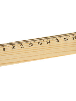 Цена за 72 шт. Линейка деревянная, 25 см