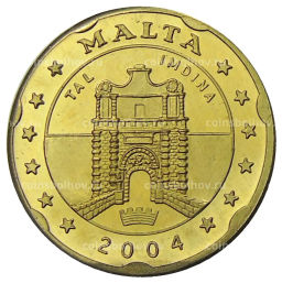 20 евроцентов 2004 года Мальта (Проба,Unusual)