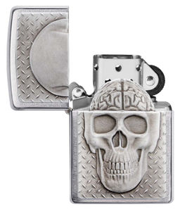 Зажигалка ZIPPO Череп | Skull Design 29818  фото 4