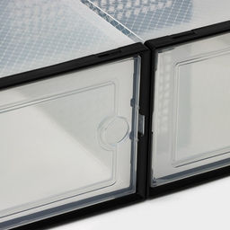 Коробка для хранения обуви с дверцей Доляна Large size, 2633,516,5 см, 2 шт  фото 4