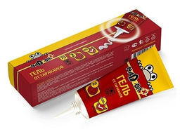 Цена за 2 шт. Гель от тараканов в тубе 75гр Nadzor 122 814