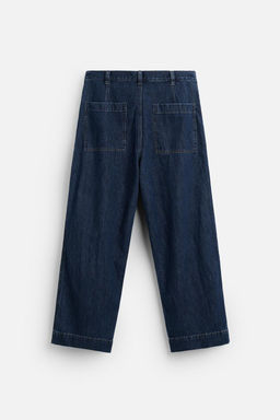 WIDE-LEG JEANS - Zara фото 7