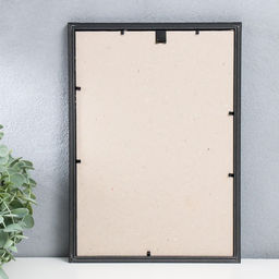 Фоторамка для фото 21×30 см Keep memories «Формат», чёрная, пластик, (пластиковый экран)