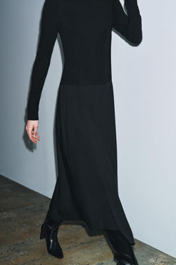 ZW COLLECTION CONTRAST DRESS - Zara фото 4