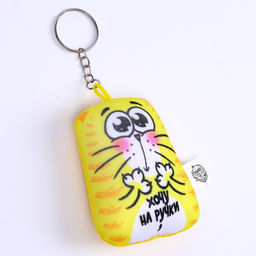 Брелок антистресс «Хочу на ручки» 7 х 7 см