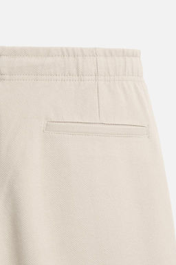 COMFORT FIT JOGGER WAIST TROUSERS - Zara фото 9