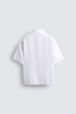 100% HEMP RELAXED FIT SHIRT - Zara фото 8