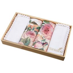 КОМПЛЕКТ САЛФЕТОК ИЗ 4-ШТ ВИНТАЖ 40Х40 СМ ,КРЕМОВЫЙ+БЕЛЫЙ, 100