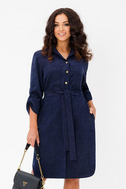 Платье-рубашка Аманда (46-56)
