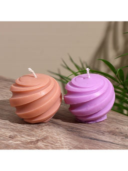 Свеча фигурная формовая «Шар», 5×5×5 см, соевый воск, МИКС