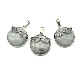 Подвеска Смайл 27мм с лабрадором