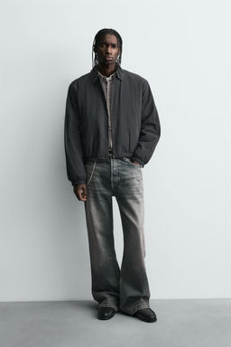 TEXTURED QUILTED JACKET