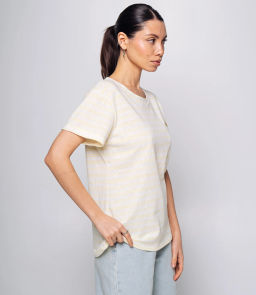 Футболка #КТ9101 (2), жёлтый, белый