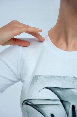 Арт. 3748 Футболка женская 42-50 (5 шт) Цвет:белый - Калинка фото 19