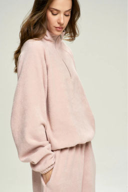 Анорак из плюша с начесом Pink