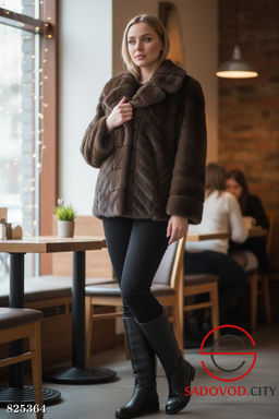 Шуба женская из искусственного меха