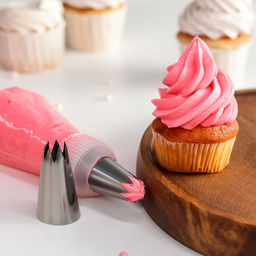 Цена за 2 шт. Насадка кондитерская KONFINETTA Открытая звезда, d=3 см, выход 1 см, нержавеющая сталь  фото 5