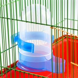 Поилка для птиц 500 мл, микс цветов - Пижон фото 6