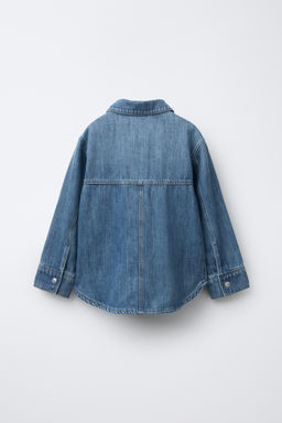 DENIM OVERSHIRT - Zara фото 2