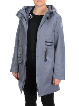 BM-07 LIGHT GRAY Куртка демисезонная женская (100 гр. синтепон) - Fashion фото 9