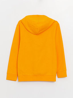 Galatasaray Bask?l? Uzun Kollu Erkek ?ocuk Hoodie - Waikiki фото 3