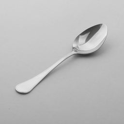 Цена за 6 шт. Ложка десертная «Соната» (Империал), длина 20 см, толщина 2 мм, цвет серебряный