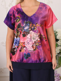 Блуза М3-5510/1 - Wisell фото 11