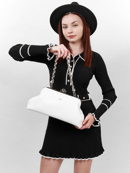 LACCOMA сумка Паола-Л815-белый эко кожа хлопок